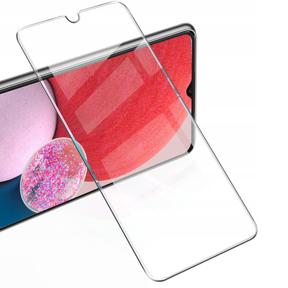 2x edzett üveg a Samsung Galaxy A13 4G/5G, ERBORD 9H Hard Glass a képernyőn