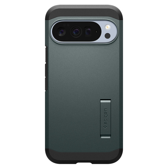Spigen Tough Armor MagSafe tok a Google Pixel 10 Pro XL-hez, Abyss zöld