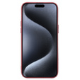 Telefontok a iPhone 15 Pro Max, Silicone Lite, piros