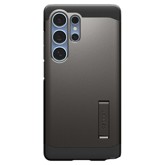 Spigen tok Samsung Galaxy S25 Ultra készülékhez, Tough Armor Mag Mag MagSafe, szürke + 9H edzett üveg