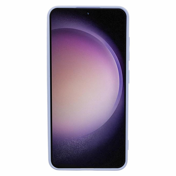 Telefontok a Samsung Galaxy S24+ Plus, Silicone Lite, lila