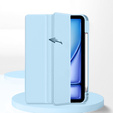 Tok iPad Air 13" 2025/2024 (7/6 gen.), Smartcase Hybrid, tolltartó résszel, kék