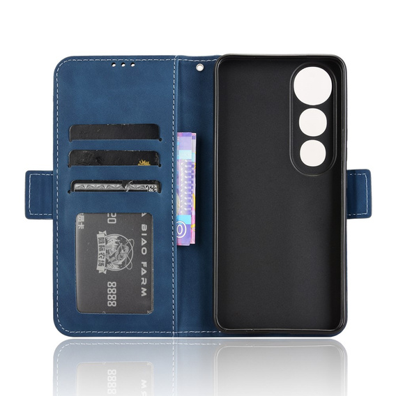 Pattintható tok a Vivo V50 Lite 4G / 5G, Card Slot, sötétkék