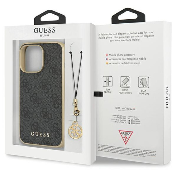 GUESS 4G Charms Collection tok iPhone 14 Pro Max-hoz