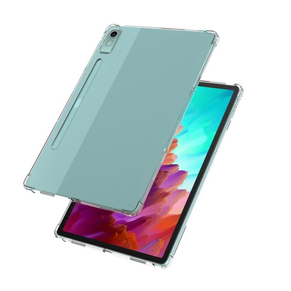 Tok Lenovo Tab P12 készülékhez, szilikon, átlátszó