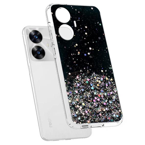 Telefontok a Realme C55, Glittery, fekete