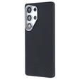 Tok Samsung Galaxy S25 Ultra, Carbon Fiber MagSafe, fekete