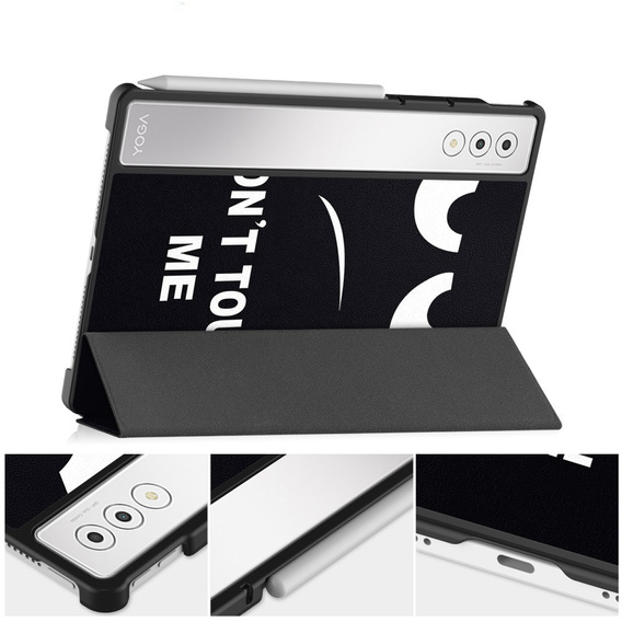 Tok Lenovo Yoga Tab Plus, Smartcase, don't touch me