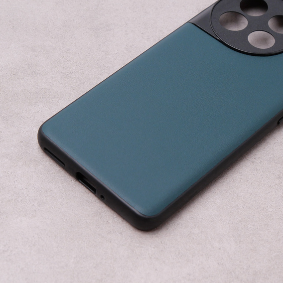 Bőr tok OnePlus 11 5G, leather hybrid, zöld