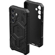 Urban Armor Gear Telefontok a Galaxy S24, Monarch Pro MagSafe, fekete