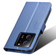 Flip tok Xiaomi 13T / 13T Pro / Redmi K60 Ultra-hez, Smart Magnet, kék