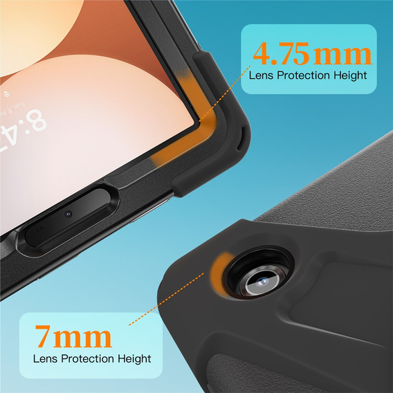 Páncélozott tok állvánnyal és vállpánttal Samsung Galaxy Tab A11 készülékhez