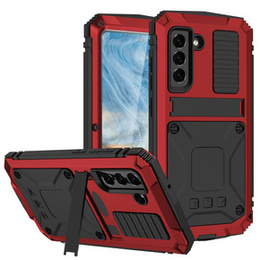 Tojás Samsung Galaxy S21 FE, R-JUST, páncélozott, piros