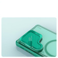 Tok Samsung Galaxy S25 Ultra, páncélozott Nillkin, Icelade Prop, Magsafe, zöld