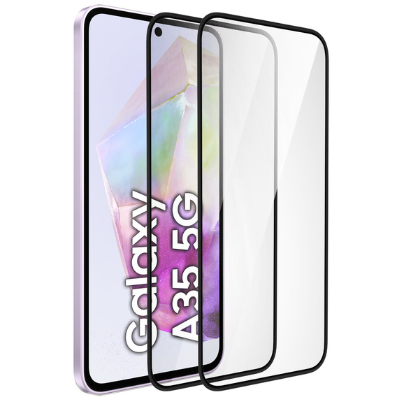 2x kerámia ERBORD hibrid üveg a Samsung Galaxy A35 5G