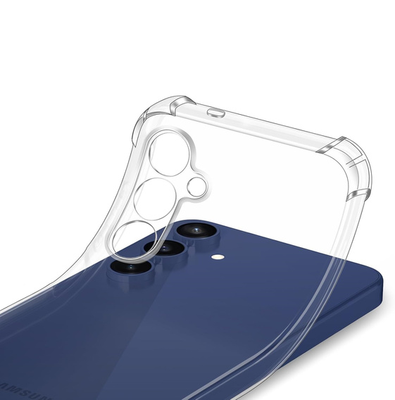 Telefontok a Samsung Galaxy S25 FE, Dropproof, átlátszó