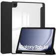 Tok Samsung Galaxy Tab A9, Smartcase Hybrid, tolltartó résszel, fekete