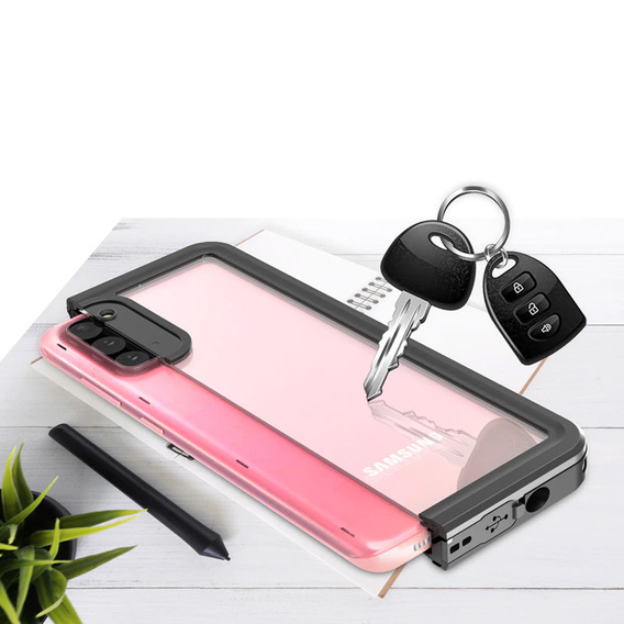 IP68 vízálló tok a Samsung Galaxy S20 FE, fekete