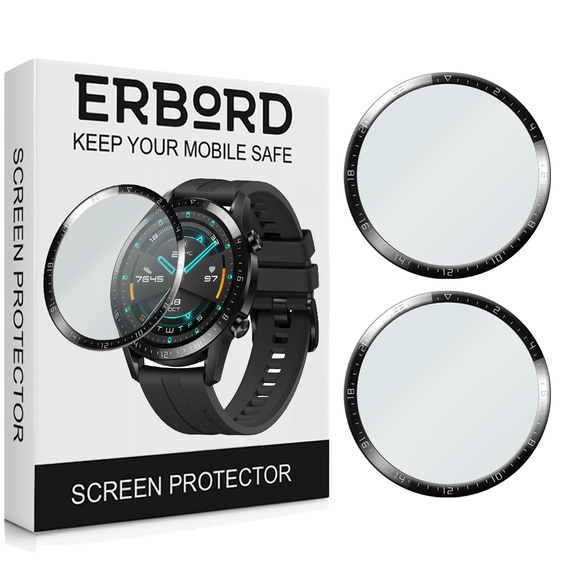 2x ERBORD hibrid üveg a Huawei Watch GT 2 46MM