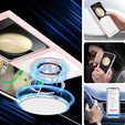 Tok Samsung Galaxy Z Flip7 FE / Z Flip6, Corners Dropproof, MagSafe-hoz, átlátszó / rózsaszín