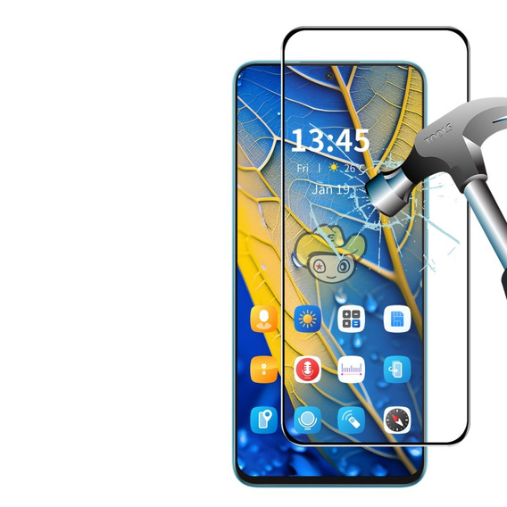 ENKAY edzett üveg Samsung Galaxy A54 5G, fekete