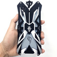 Páncélozott tok ASUS ROG Phone 8 Pro, Aluminum Alloy, fekete