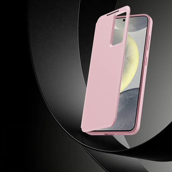 Flip tok Samsung Galaxy A56 5G, Smart View Wallet, rózsaszín