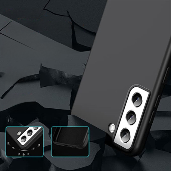 Telefontok a Samsung Galaxy S23, Silicone MagSafe, fekete