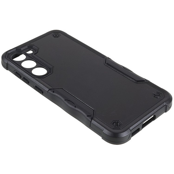 Páncélozott tok a Samsung Galaxy S23, Dual-Layer, fekete