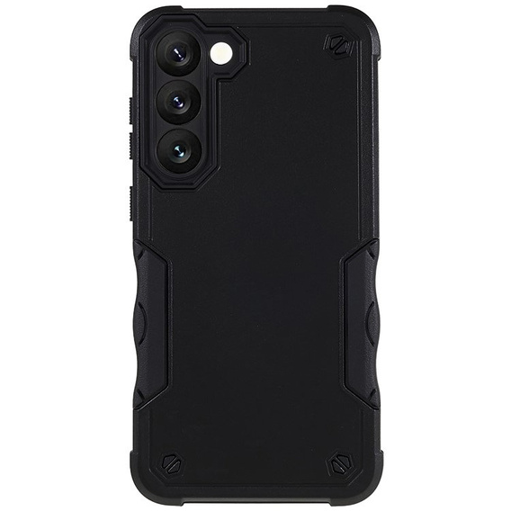 Páncélozott tok a Samsung Galaxy S23, Dual-Layer, fekete