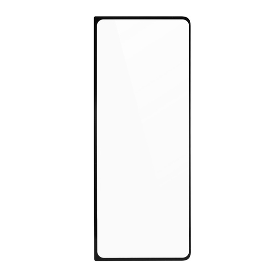 3D edzett üveg Samsung Galaxy Z Fold 5 5G készülékhez, fekete