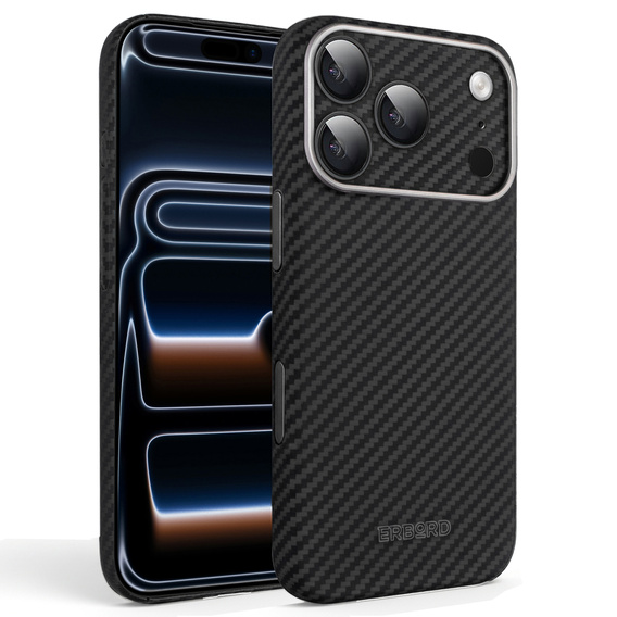 ERBORD teljes Kevlar MagSafe tok iPhone 17 Pro készülékhez