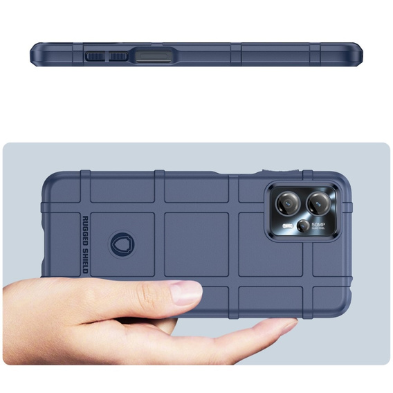 Telefontok a Motorola Moto G13 / G23, Rugged Shield, kék