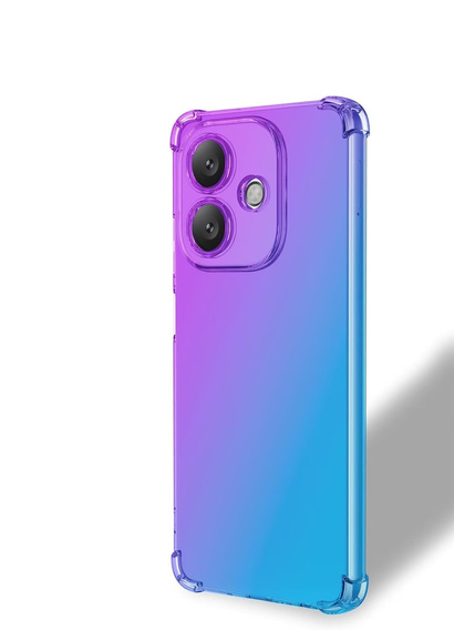 Tok Oppo A40 / Oppo A40m, Gradient Dropproof, Lila / kék