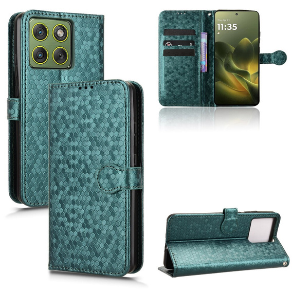 Wallet Rhombus flip tok Motorola Edge 70 készülékhez