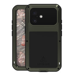 Páncélozott tok edzett üveggel iPhone 17-hez