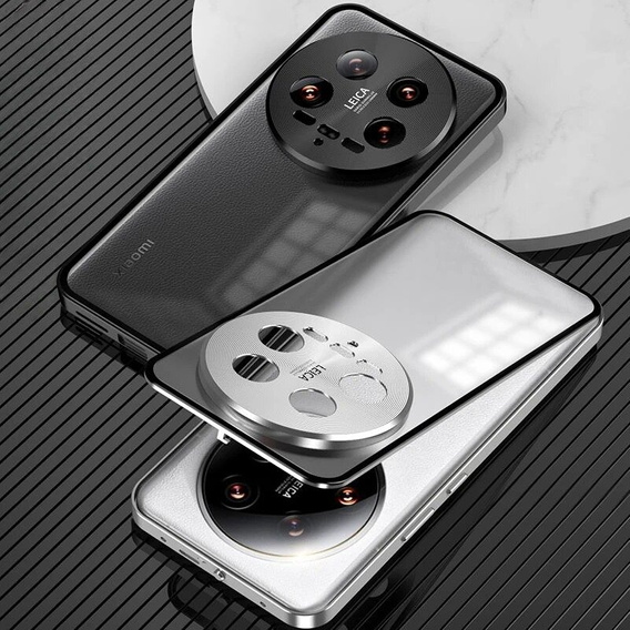 Tok Xiaomi 14 Ultra, Magnetic Dual Glass, fekete