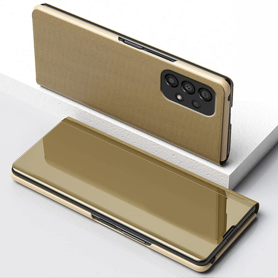 Telefontok a Samsung Galaxy A13 4G, Clear View, arany