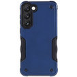 Páncélozott tok a Samsung Galaxy S23, Dual-Layer, sötétkék