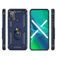 Páncélozott telefontok a Motorola Moto G50, Nox Case Ring, kék