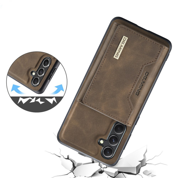 Telefontok a Samsung Galaxy A56 5G, DG.MING 2in1, kávé