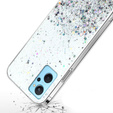 Telefontok a Realme 9i / Oppo A96, Glittery, ezüst