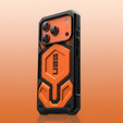Urban Armor Gear tok iPhone 17 Pro, Monarch Pro MagSafe, narancssárga