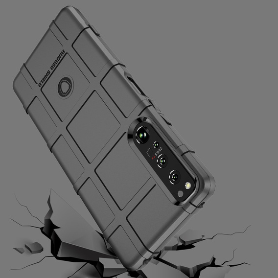 Telefontok a Sony Xperia 1 IV, Rugged Shield, fekete