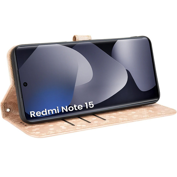 Wallet Rhombus flip tok Xiaomi Redmi Note 15 5G / Poco M8 5G készülékhez