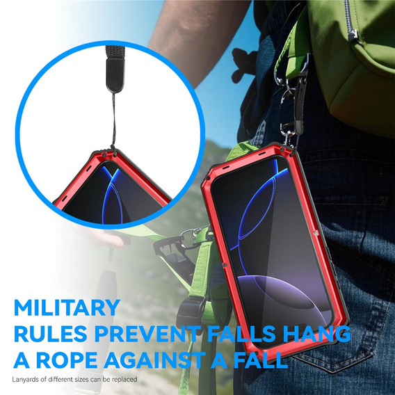 R-JUST páncélozott tok állvánnyal iPhone 17 Pro Max készülékhez