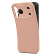 Spigen Liquid Air tok iPhone 17 Pro Max készülékhez, rózsaszín titánium