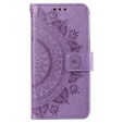 Pattintható tok a Xiaomi Redmi A3, Mandala, lila