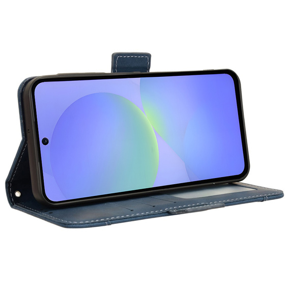 Pattintható tok a Samsung Galaxy A36, Card Slot, sötétkék