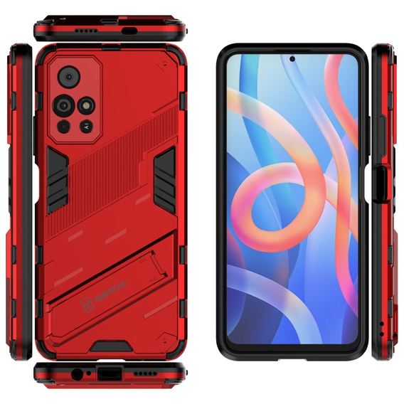 Tok Xiaomi Poco M4 Pro 5G / Note 11S 5G, Military kickstand, kék